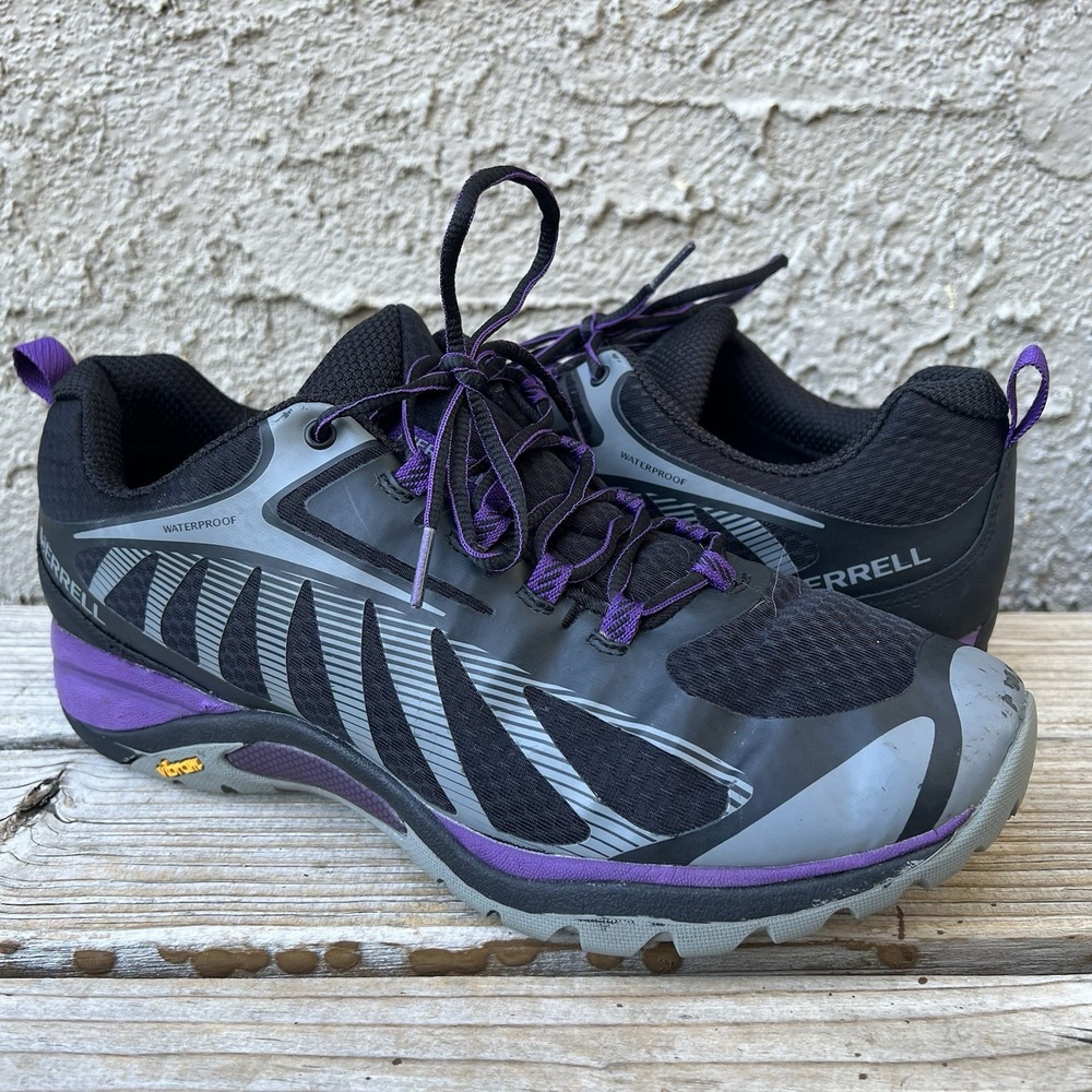Merrell Shoes Women Size 12 Siren Edge 3 Waterproof Hiking Black